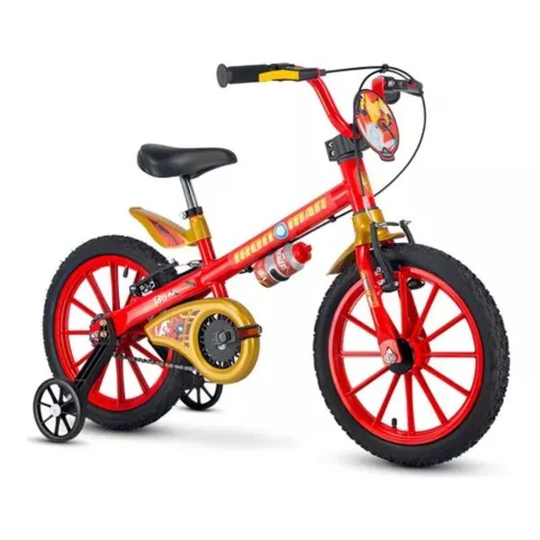 Bicicleta Nathor Aro 16 Homem De Ferro 16