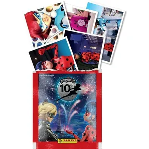 Figurinhas Colecionáveis Ladybug Miraculous Pacote com 20 Envelopes e 100 Figurinhas Editora Panini Figurinhas Ladybug Miraculous 20 Envelopes 100 Figurinhas Editora Panini