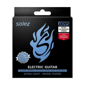Kit 3 Jogos Encordoamento para Guitarra Elétrica SLG95 Extra Light 0095 Solez Strings Kit 3 Jogos Encordoamento para Guitarra Elétrica SLG95 0095 Solez Strings