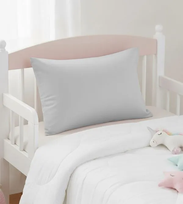 Fronha Toque de Seda 300 fios 50 x 70cm Cinza