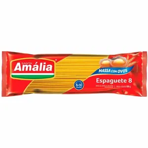Macarrão Santa Amália Espaguete 8 500g