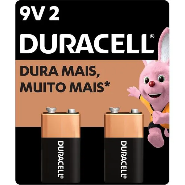 Bateria Duracell 9V Duralock C2