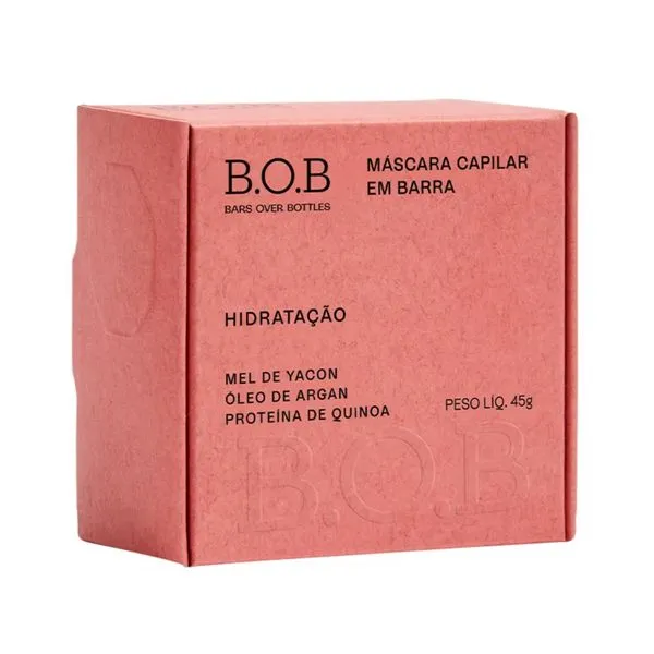 Máscara Capilar Em Barra B.O.O Hidratação 45g