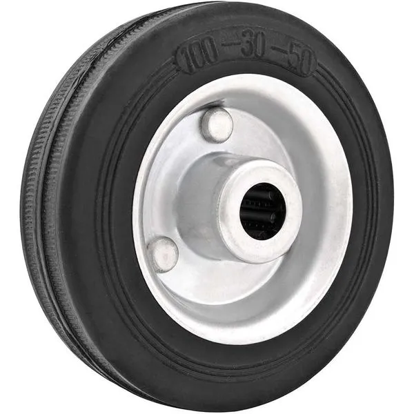 Roda Leve de Borracha 4" 60kg - VONDER