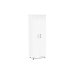 Armário Multiuso Lavanderia Limeira 169 C- 2 Portas Branco - Politorno