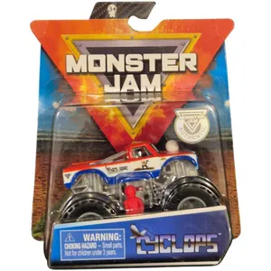 Carrinho Colecionável Monster Jam Oficial Big Foot Truck Realista 1:64 Metal 1magnus Colorido