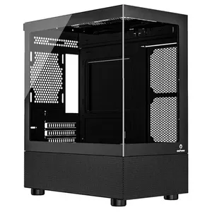 Gabinete Gamer Onepower Crystal Mid Tower Aquário Vidro Temperado CC-202B (MP)