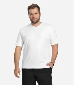 Camiseta Plus Size Masculina Diametro Branco Plus G4