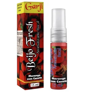 Aromatizante Bucal Beijo Fresh 15ml Garji Beijo Fresh Aromatizante Bucal 15ml Garji