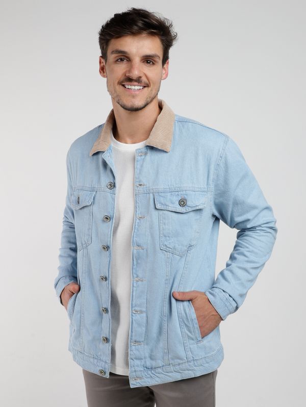 Jaqueta Jeans Masculina AZUL P