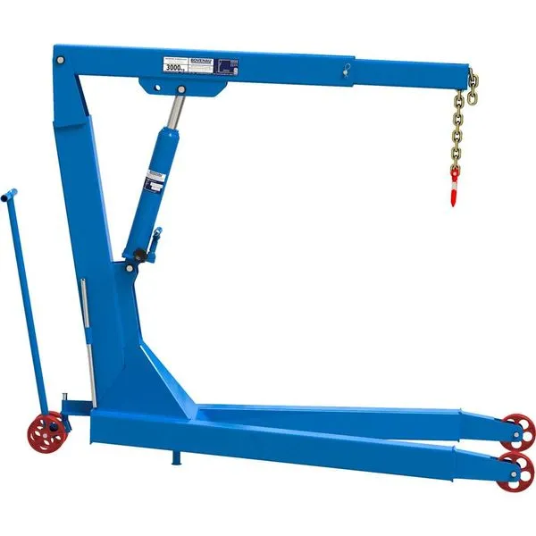 Guincho hidráulico 3,0 toneladas com prolongador G3001 - BOVENAU