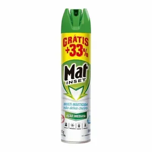 Multi Inseticida Aerossol Sem Cheiro 360ml MAT INSET MULTI INSETICIDA AERO 360ML S/