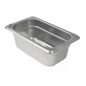 Kit 22 Cubas Gastronomica Rechaud Inox 1/9x100mm Brasinox