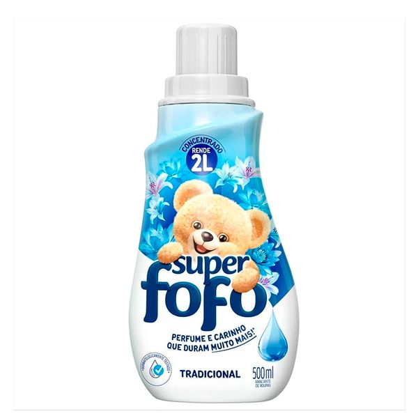 Amaciante Concentrado Tradicional Fofo 500ml