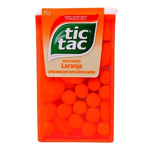 Pastilhas Tic Tac Laranaja 16g Pastilhas Tic Tac Laranja 16g