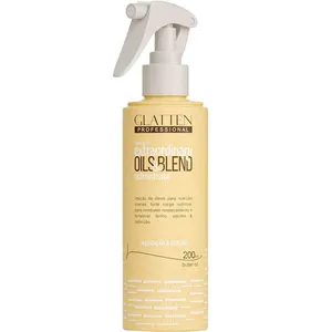 Glatten Extraordinary Oils & Blend - Leave-in óleos De Nutrição Intensa 200ml