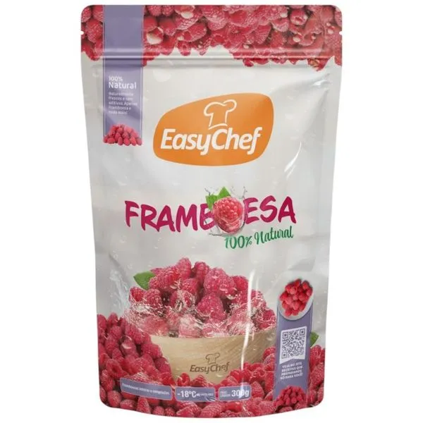 Framboesa Inteira EasyChef Congelado 300g