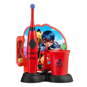 Escova Dental Infantil Elétrica Rotacional Lady Bug Miraculous Multi Saúde - HC428OUT [Reembalado] HC428OUT