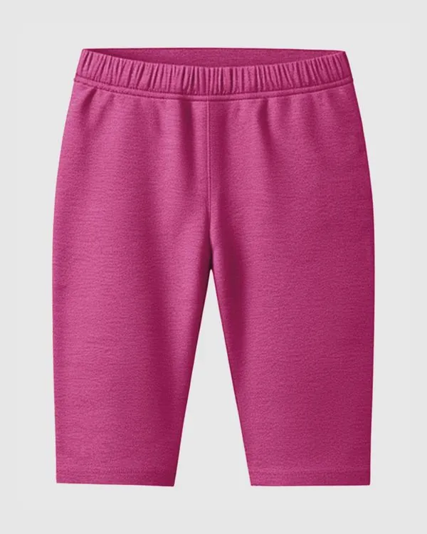 Bermuda Infantil Menina Ciclista Em Algodão Malwee Kids Rosa - 3