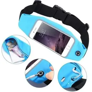 Pochete Impermeável Para Celular Casita Azul 23x9cm (MP)