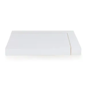 Duvet Queen 600 Fios Dominicani Branco/Nocciola