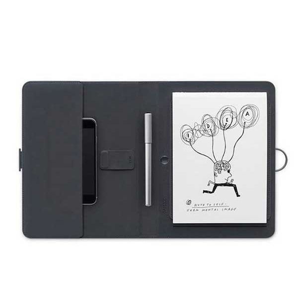 Bloco de notas digital com estojo Bamboo Spark - Wacom - CDS600G