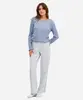 calça de pijama avulsa feminina listrada azul M