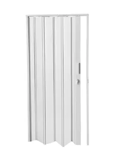 Porta Sanfonada PVC 210x105cm Bariri Porta Sanfonada PVC Branco 210x105cm