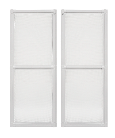 Tela Mosquiteira Janela Multiflex Aço Branco 100x200x3 Prátika Sasazaki