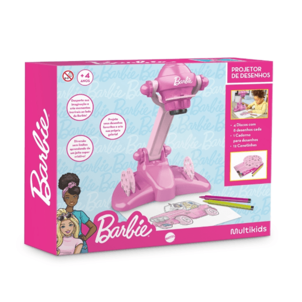 Projetor de Desenhos Barbie Multikids - BR2399OUT [Reembalado] BR2399OUT
