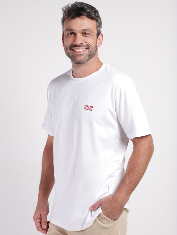 Camiseta Básica Manga Curta Masculina BRANCO G