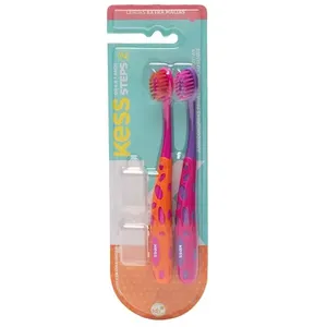 Escova Dental Kess Step 2 Cores Sortidas - 2 unidades