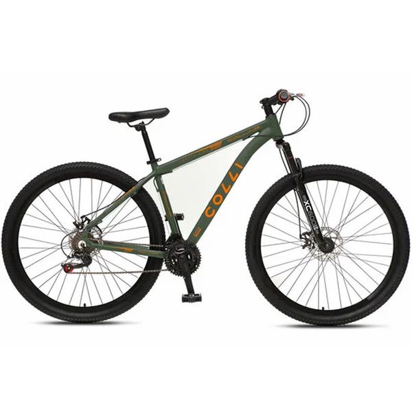 Bicicleta Collina Aro 29 Freio a Disco Quadro 17 Polegadas Colli Verde