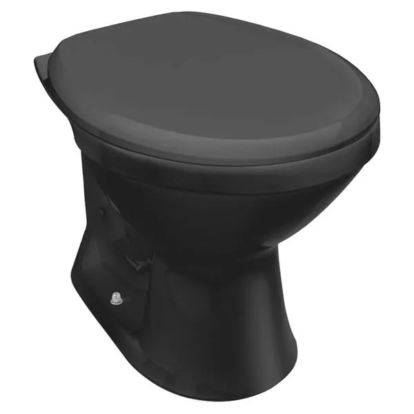 Bacia Convencional Loren Way Preta Bc-30 - 7710034 - Lorenzetti