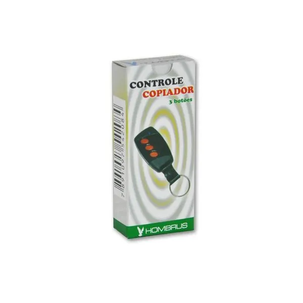 Controle Remoto Copiador 292 Mhz 3 Botões para Alarme e Motor com Bateria 12V A23 Hombrus Controle Remoto Copiador 292 Mhz 3 Botões para Alarme Motor Hombrus