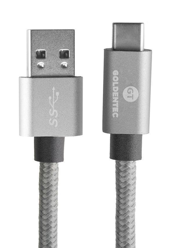 Cabo Lightning USB Premium MFi 2m Space Gray Goldentec