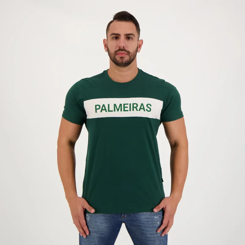 Camisa Palmeiras Classic Verde e Branca