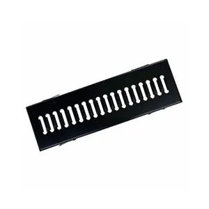 Ralo Grelha com Caixilho GEP002OM Aço Galvanizado 15x50cm Preto Ouro Minas Ralo Grelha com Caixilho GEP002OM Aço Galvanizado Preto Ouro Minas
