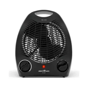 Aquecedor Britânia AB1500P 2 em 1 2000W Preto 220V AQUECEDOR BRITANIA 220V AB1500P 2000W PR