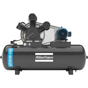 Compressor de Ar 10hp 40pcm 425L 220V/380V Trifásico IP55 AT ATLAS COPCO