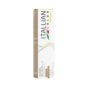 Coloração Itallian Color Premium 7.44 Louro Cobre Intenso 60g Tint Itallian 60g Col.P.Lou.Cob.In.7.44