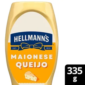 Maionese Hellmans Queijo Sinistro Squeeze 335g Maionese Queijo Hellmann's Squeeze 335g