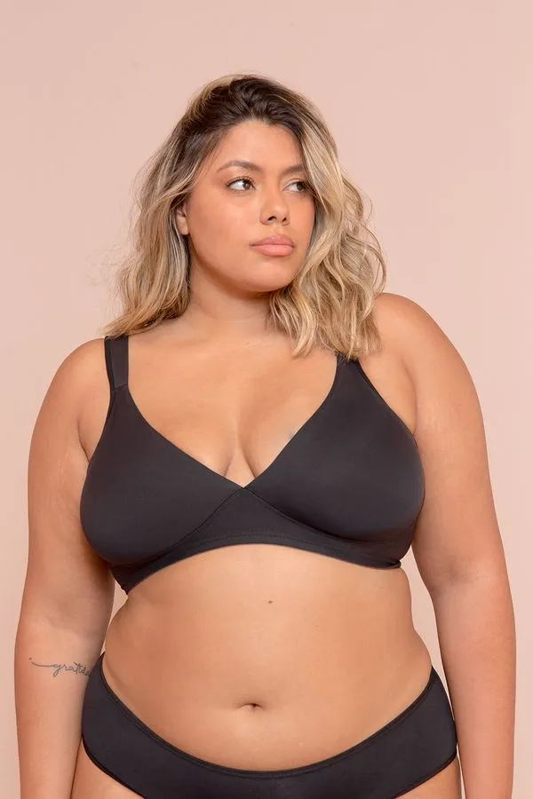 Sutiã Comfy Plus Size Preto-58