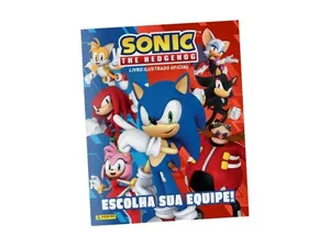 SONIC THE HEDGEHOG MODERN - Álbum Capa Cartão