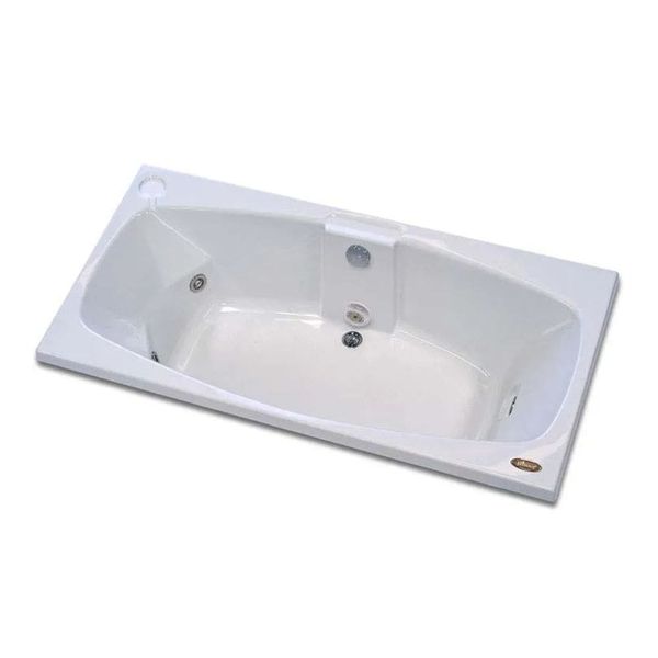 Banheira Mysia G1 165x83cm 3 jatos branca Jacuzzi