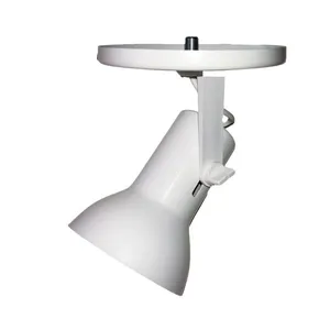 Spot de Sobrepor Cone em Polibutileno para 1 Lâmpada E27 Art Line Spot de Sobrepor Cone em Polibutileno Branco para 1 Lâmpada E27