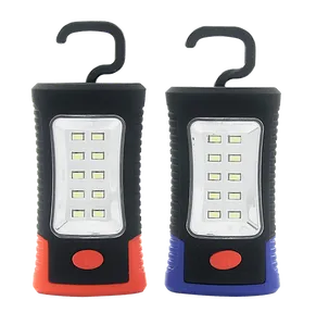 Lanterna 10 Leds com Gancho e Imã Multifunção ALL51128 Alfacell Sortida