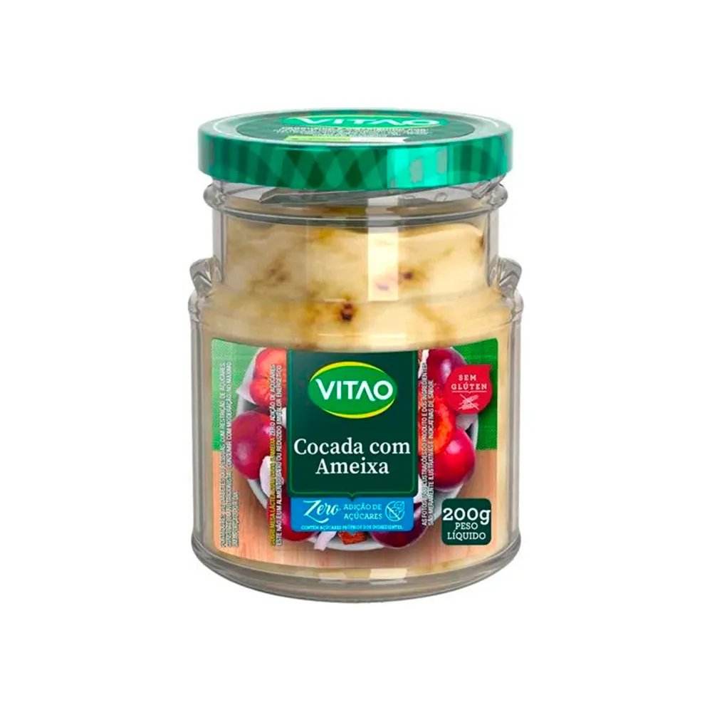 Cocada com Ameixa Diet Vitao 200g