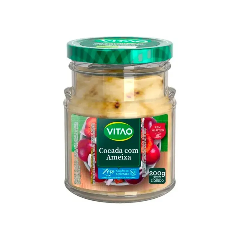 Cocada com Ameixa Diet Vitao 200g