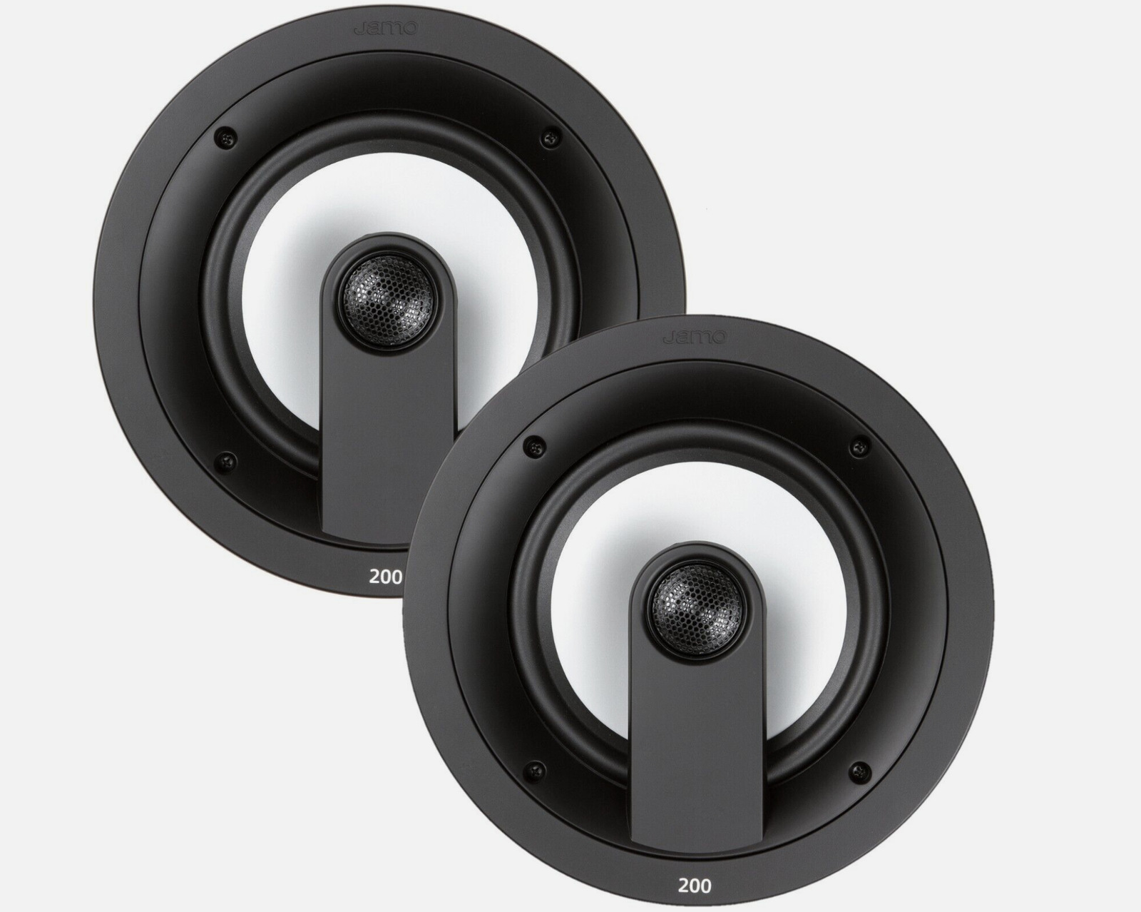 Caixa de Embutir no Teto Klipsch Jamo IC 208 FG Som Potente e Discreto para Ambientes Sofisticados - Par
